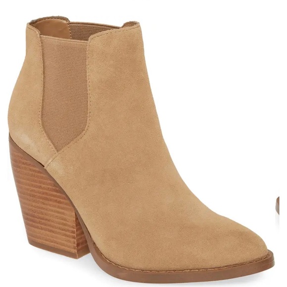 bp Shoes - BP Lex Bootie in Chestnut Suede - Very Lightly Worn!
